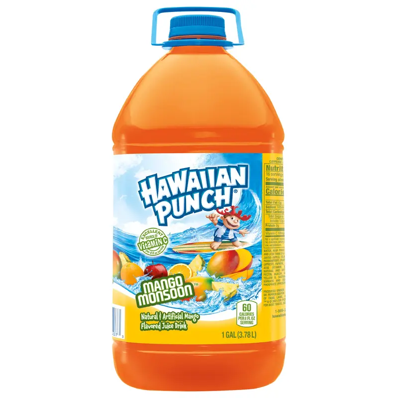 Hawaiian Punch Mango Monsoon, 1 gal bottle