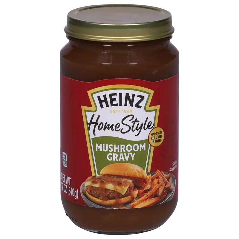 Heinz Homestyle Mushroom Gravy 12 oz