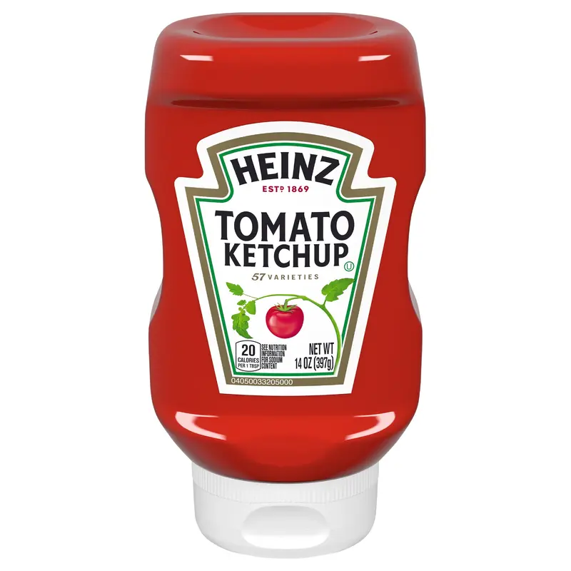 Heinz Tomato Ketchup, 14 oz Bottle