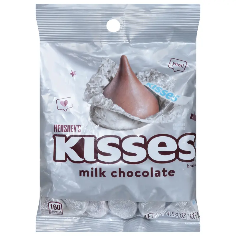 Hershey's Kisses Milk Chocolate 4.84 oz