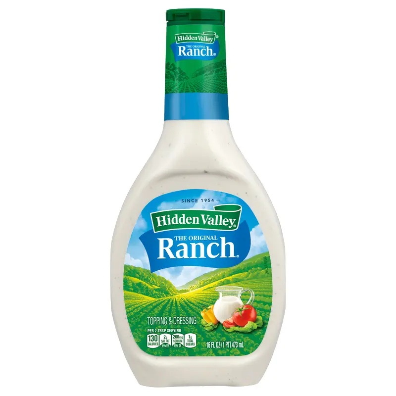 Hidden Valley Original Ranch Salad Dressing & Topping - 16 FL OZ (1 PT) 473 ml