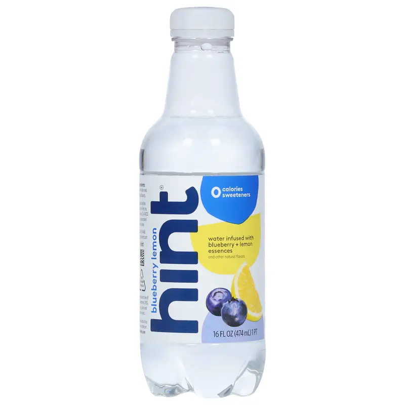 Hint Blueberry Lemon Water 16 fl oz