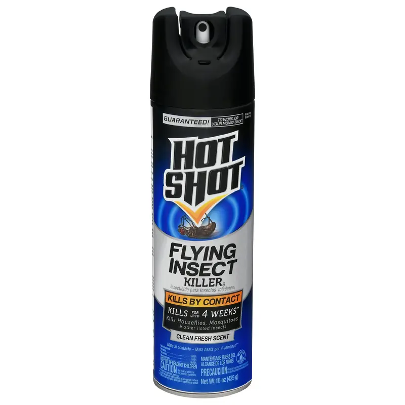 Hot Shot Clean Fresh Scent Flying Insect Killer 3 15 oz