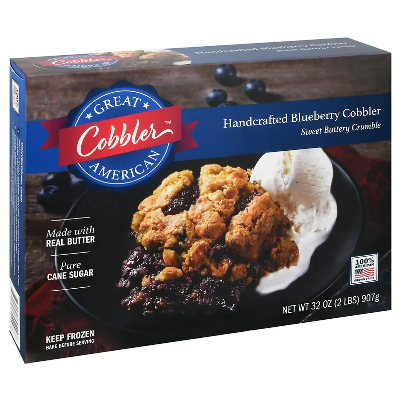 Great American Cobbler Handcrafted Blueberry Cobbler 32 oz