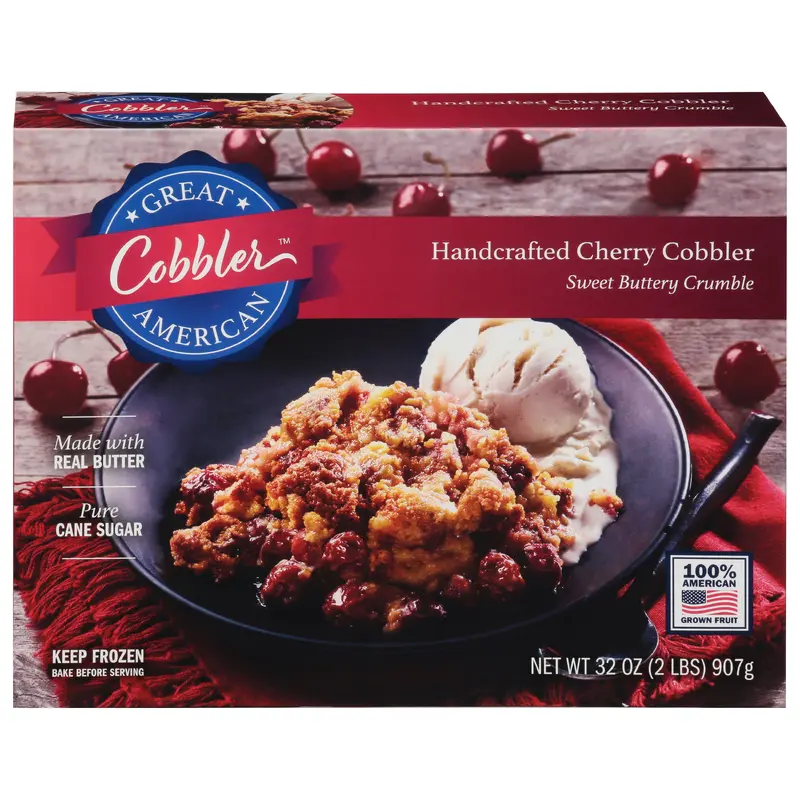Great American Cobbler Handcrafted Cherry Cobbler 32 oz