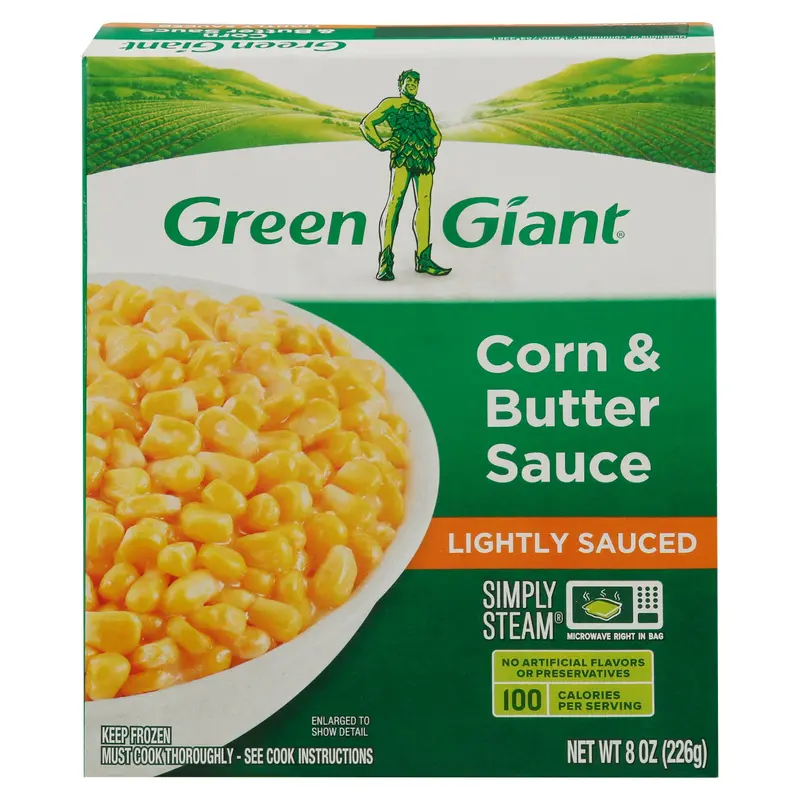 Green Giant Simply Steam Lightly Sauced Corn Butter Sauce 8 oz