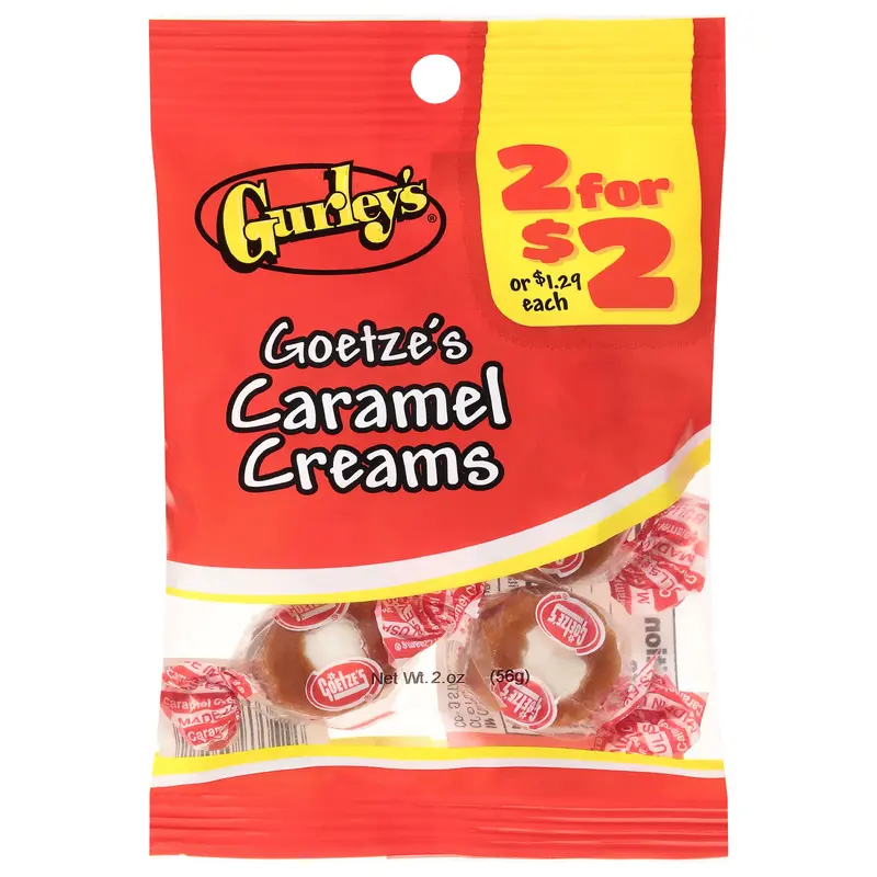 Gurley's Goetze's Caramel Creams 2 oz