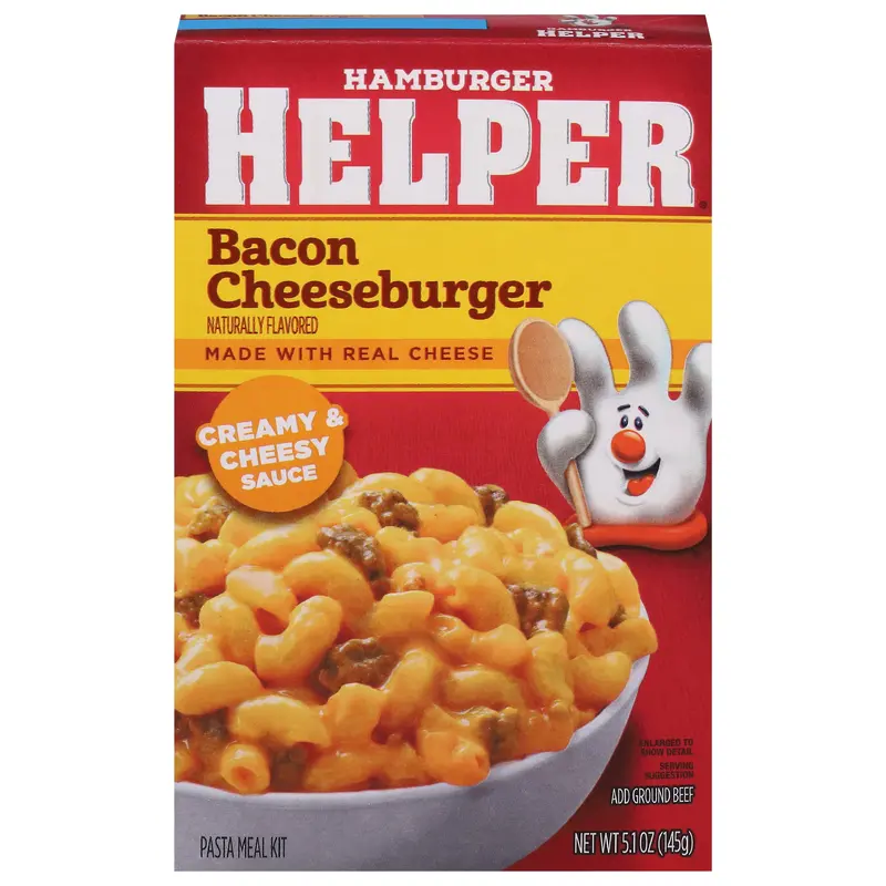 Hamburger Helper Bacon Cheeseburger Pasta Meal Kit 5.1 oz