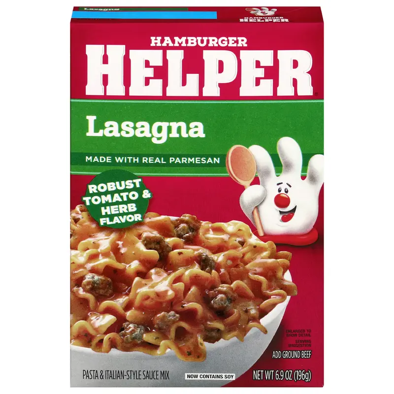 Hamburger Helper Robust Tomato & Herb Flavor Lasagna 6.9 oz