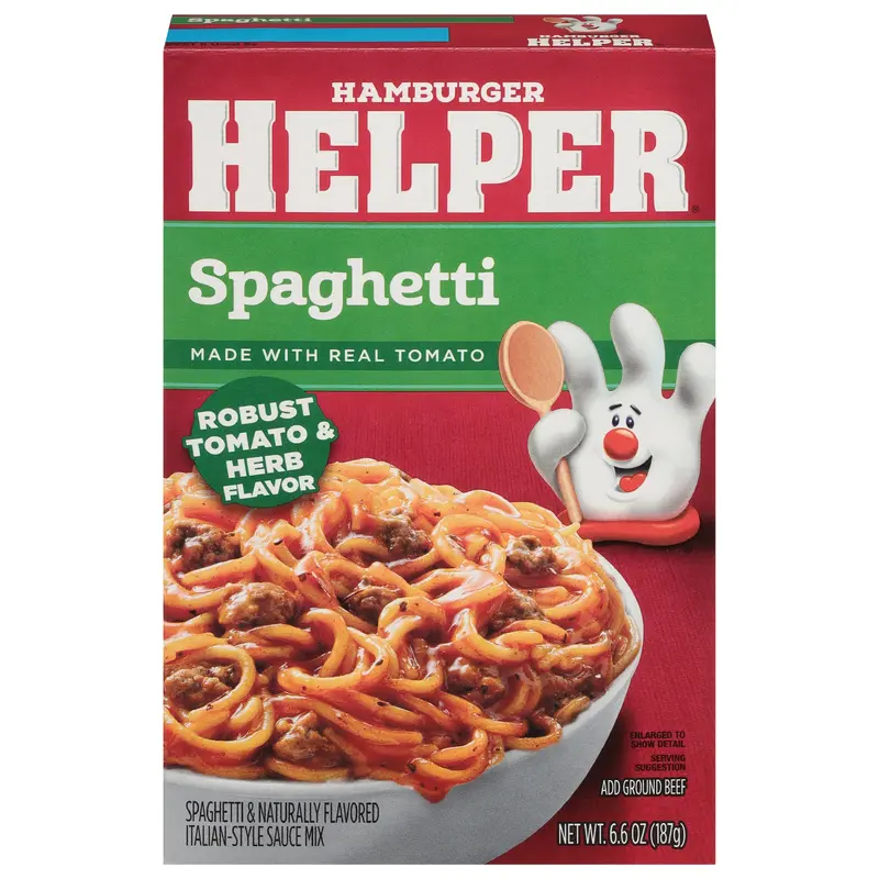 Hamburger Helper Robust Tomato & Herb Flavor Spaghetti 6.6 oz