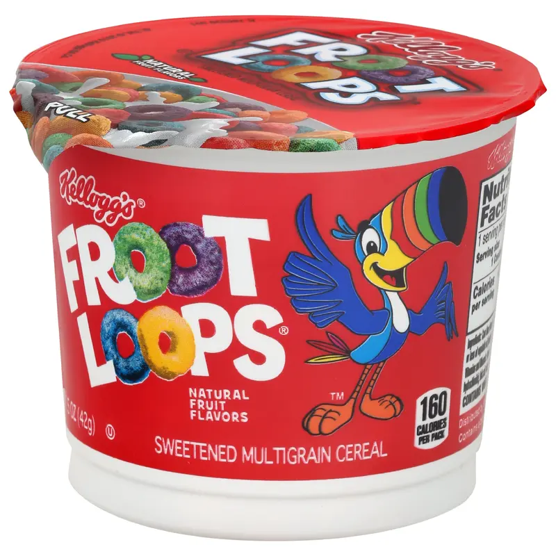 Fruit Loops Natural Fruit Flavors Cereal 1.5 oz