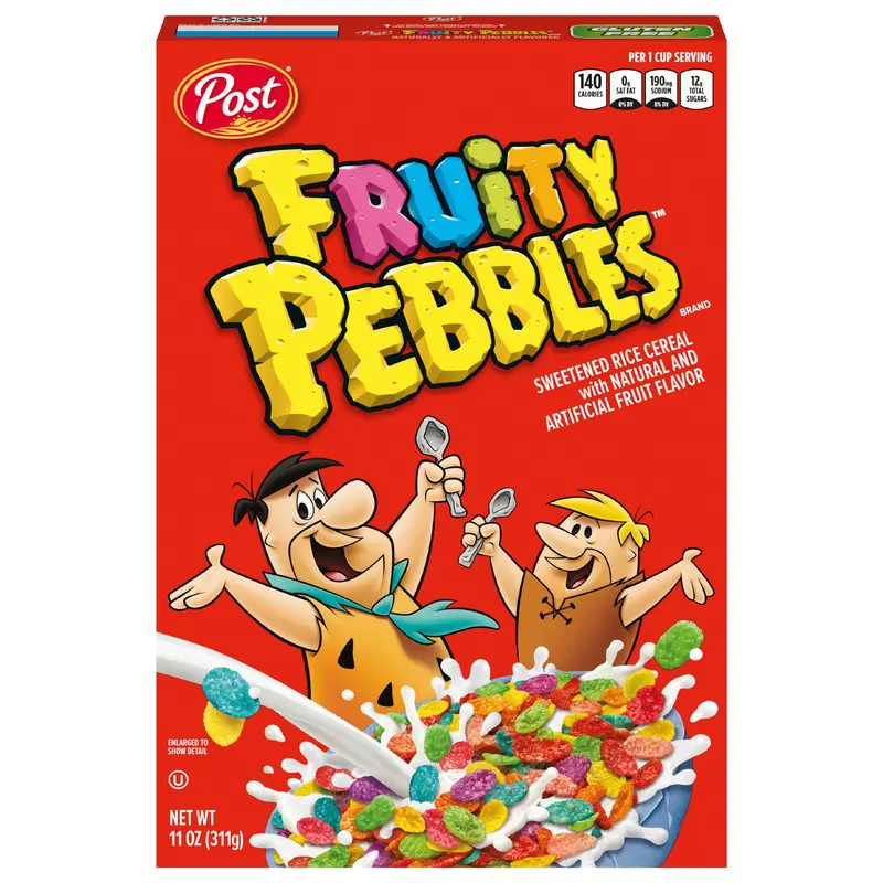 Fruity Pebbles Fruit Flavor Cereal 11 oz