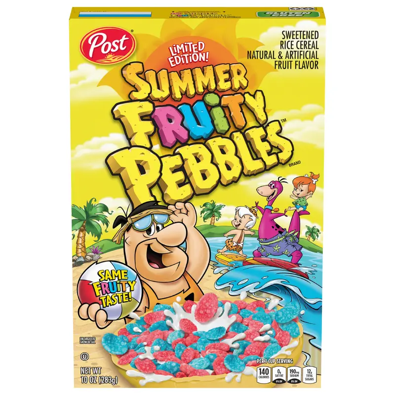 Fruity Pebbles Summer Cereal 10 oz