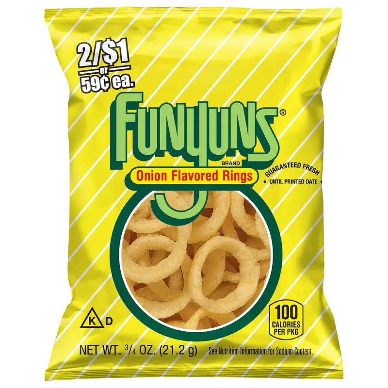 Funyuns Onion Flavored Rings 3/4 Oz