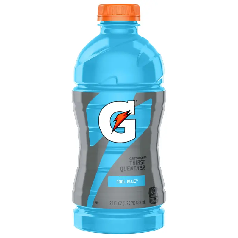 Gatorade Thirst Quencher Cool Blue 28 Fl Oz