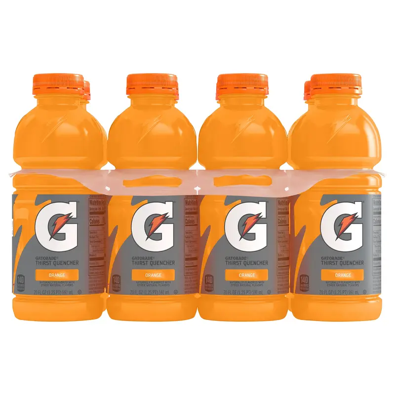 Gatorade Thirst Quencher Orange 20 Fl Oz 8 Count