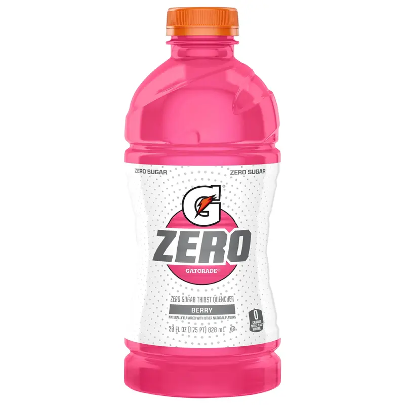 Gatorade Zero Zero Sugar Thirst Quencher Berry 28 Fl Oz