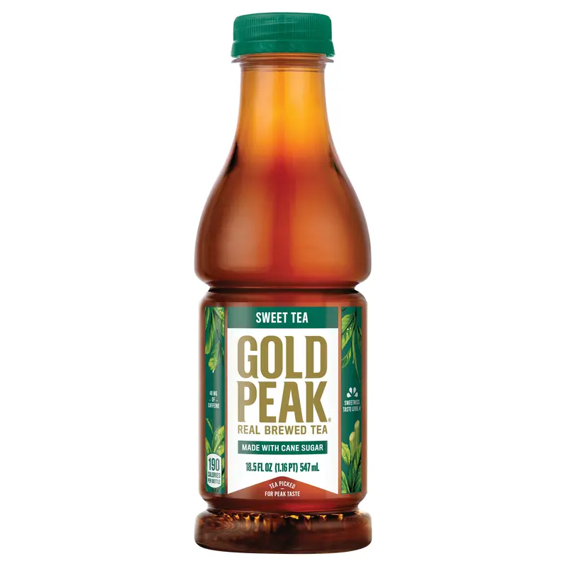 Gold Peak Sweetened Black Tea Bottle, 18.5 fl oz