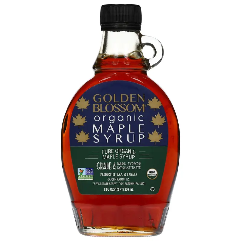 Golden Blossom Organic Pure Maple Syrup 8 fl oz