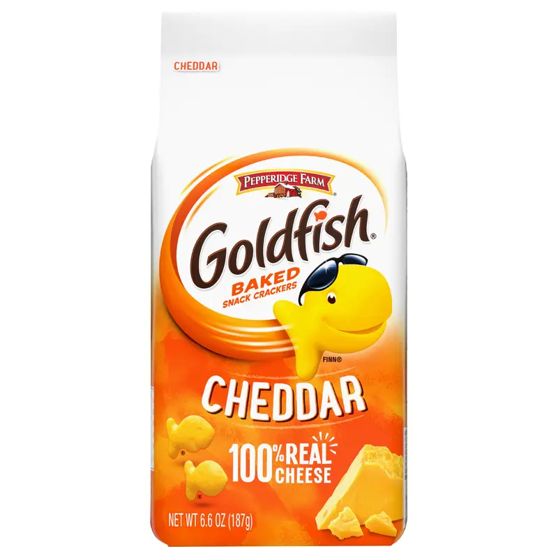 Goldfish Cheddar Baked Snack Crackers 6.6 oz
