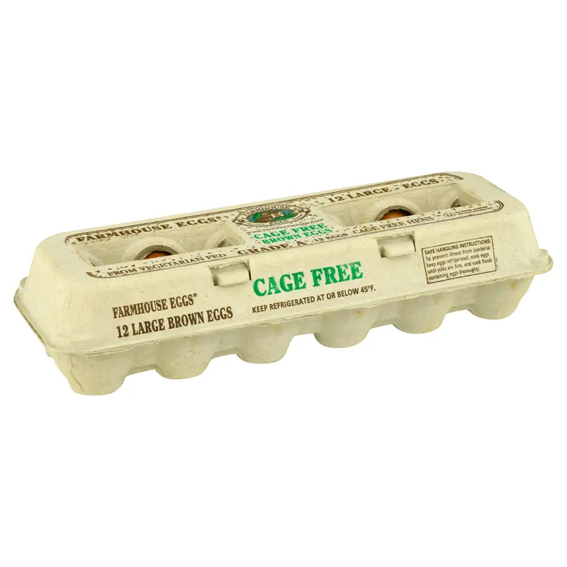 Farmhouse Eggs Large Cage Free Brown Eggs 12 ea