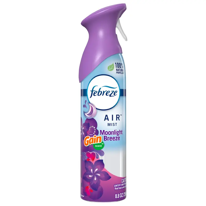 Febreze Odor-Fighting Air Freshener with Gain Moonlight Breeze Scent, 8.8 fl oz