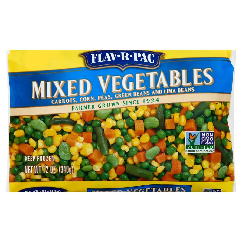 Flav R Pac Mixed Vegetables 12 oz