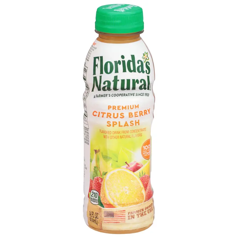 Florida's Natural Premium Citrus Berry Splash 14 fl oz