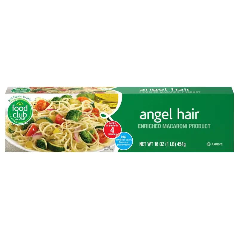 Food Club Angel Hair 16 oz