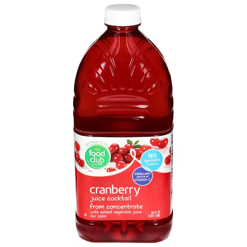 Food Club Cranberry Juice Cocktail 64 fl oz