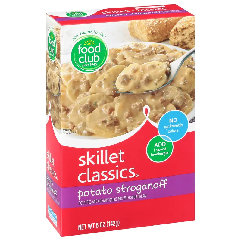 Food Club Skillet Classics Potato Stroganoff 5 oz