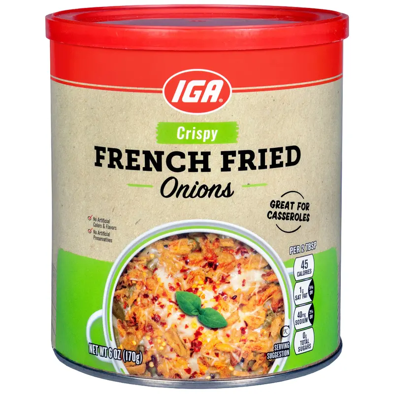 FRENCH FRIED ONIONS 6 OZ