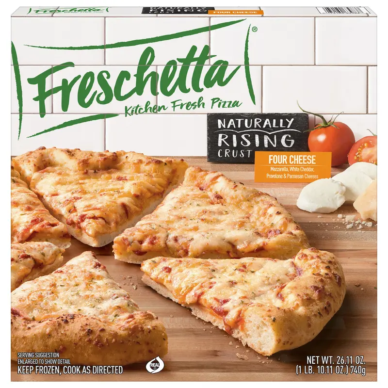 Freschetta Naturally Rising Crust Four Cheese Pizza 26.11 oz