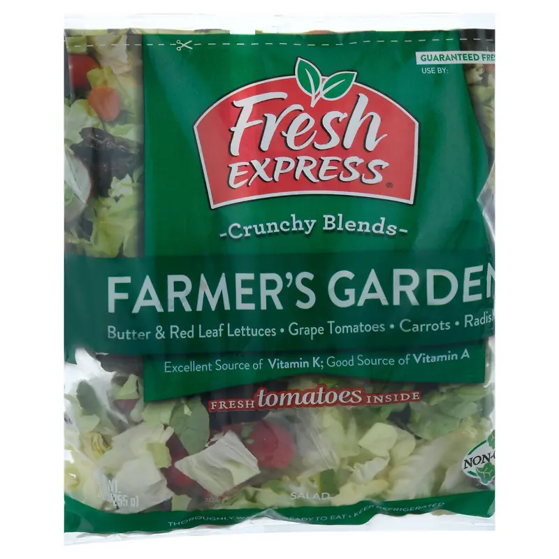 Fresh Express Crunchy Blends Farmer's Garden Salad 9 oz