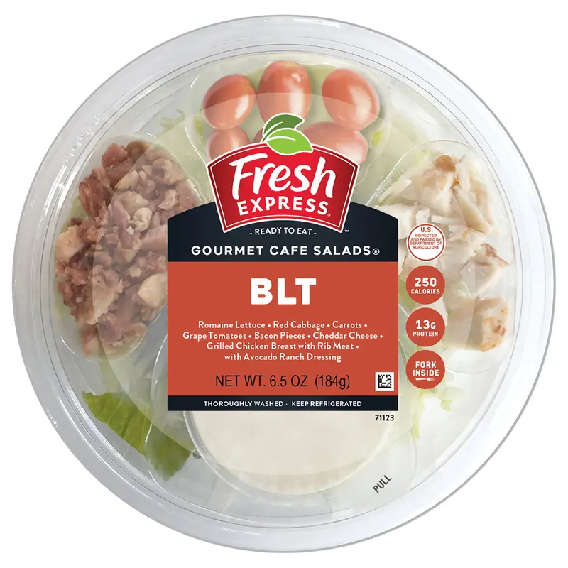 Fresh Express Gourmet Caf Salads BLT Salad Bowl Kit