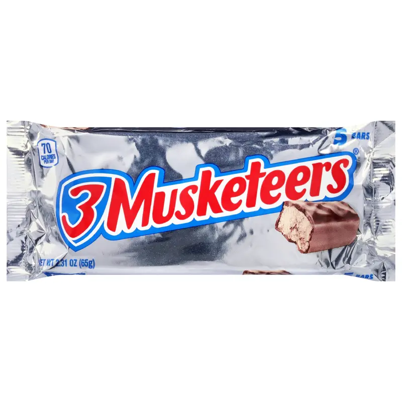 3 Musketeers Fun Size Bars 5 Bars