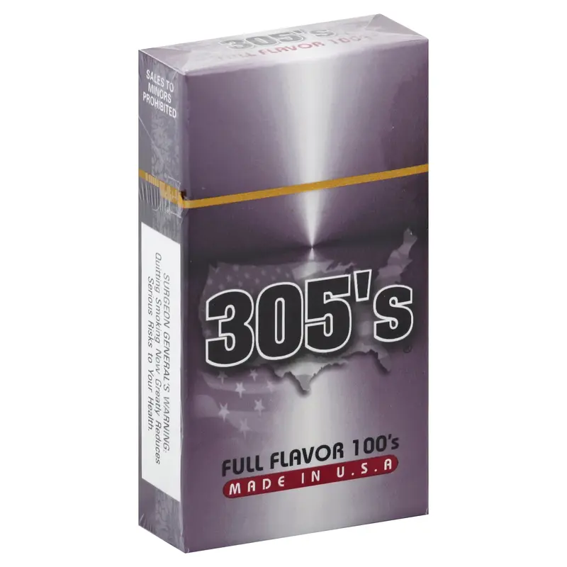 305s Cigarettes 20 ea - FULL FLAVOR 1OO's