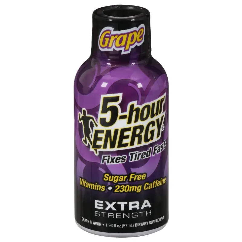5-Hour Energy Extra Strength Grape Energy Shot 1.93 fl oz