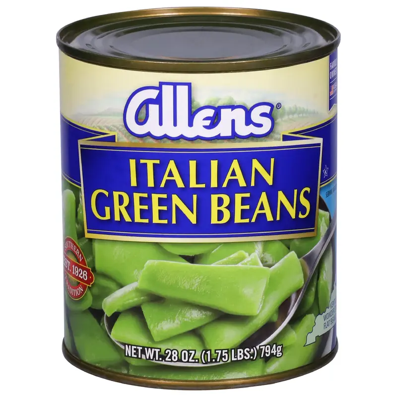 Allens Italian Green Beans 28 oz