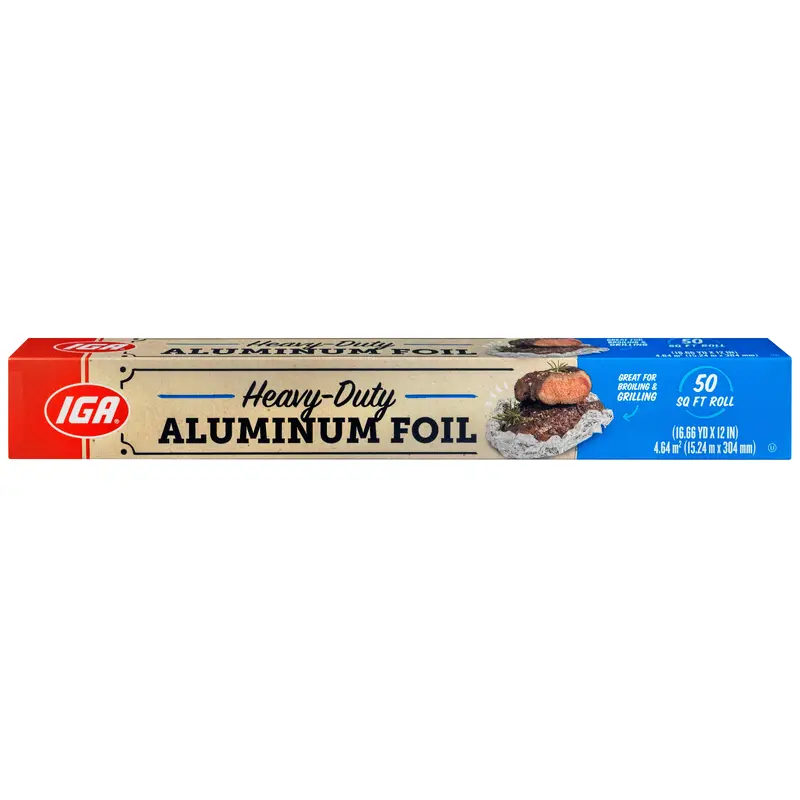 ALUMINUM FOIL HEAVY DUTY 12 inch 50 SQ FT