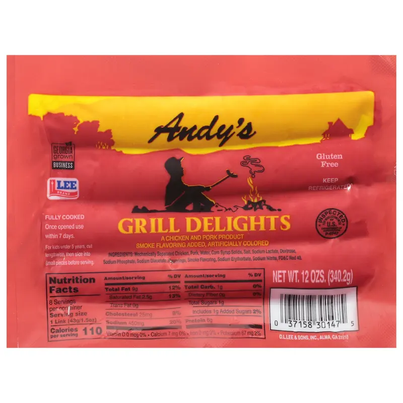Andy's Grill Delights 12 oz