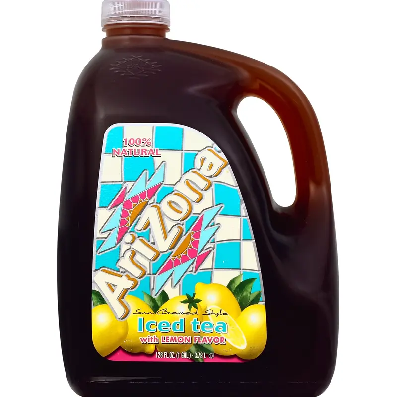 AriZona Iced Tea 128 oz - Lemon Flavor