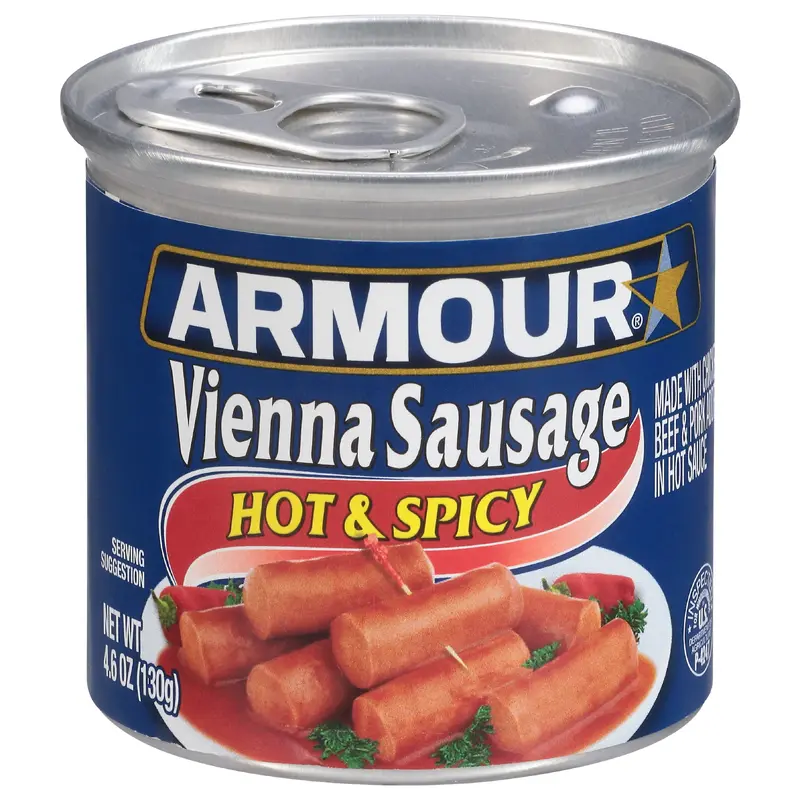 Armour Hot & Spicy Vienna Sausage 4.6 oz