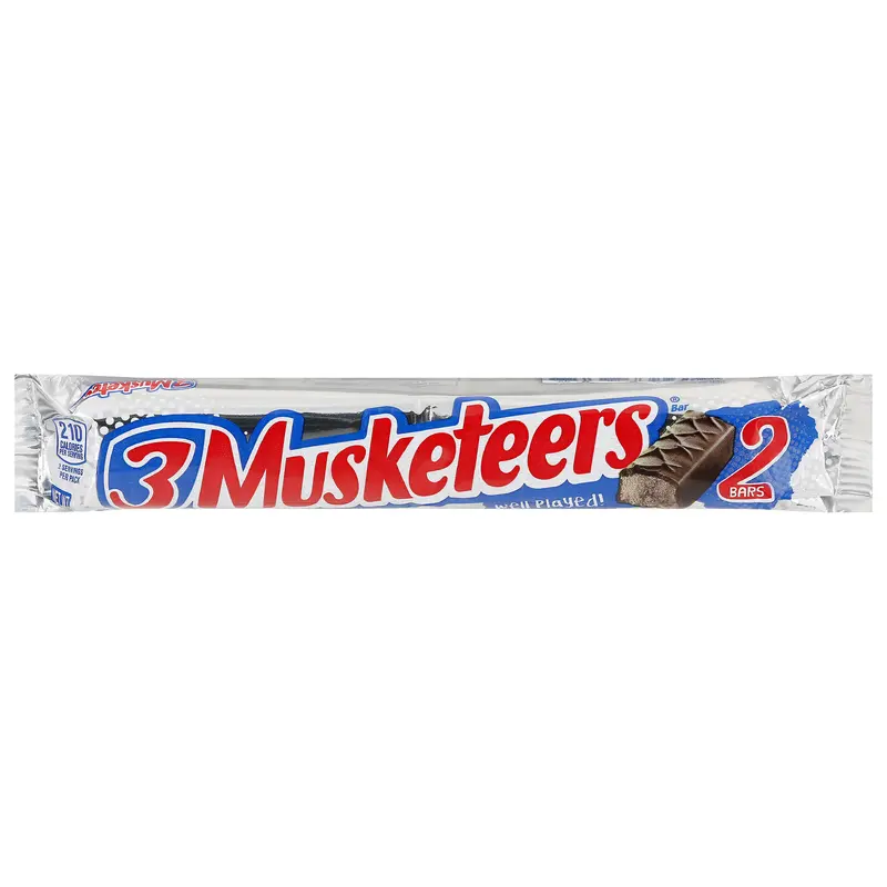 3 Musketeers Bars 6.28 oz Wrapper