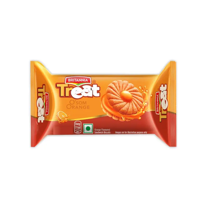 BRITANNIA TREAT O'SOM ORANGE