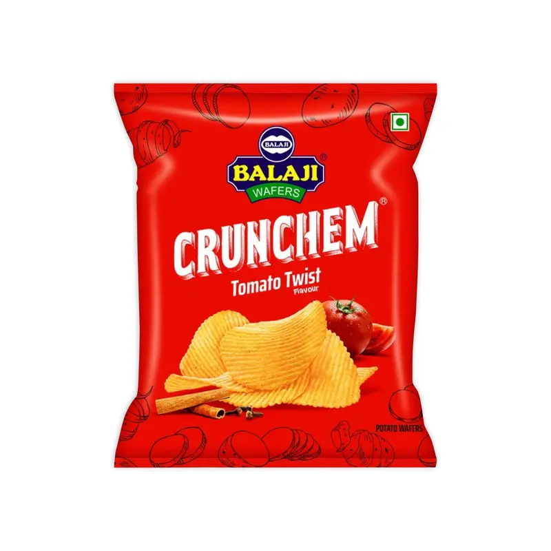 BALAJI WAFERS CRUNCHEM TOMATO TWIST