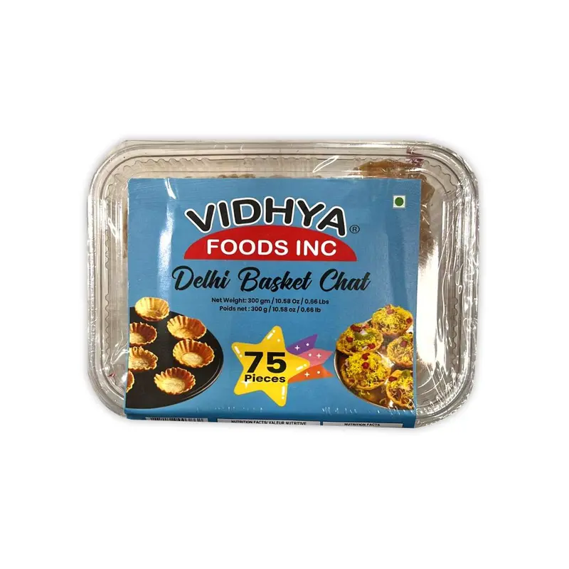 VIDHYA FOOD INC DELHI BASKET CHAT 75 PCS