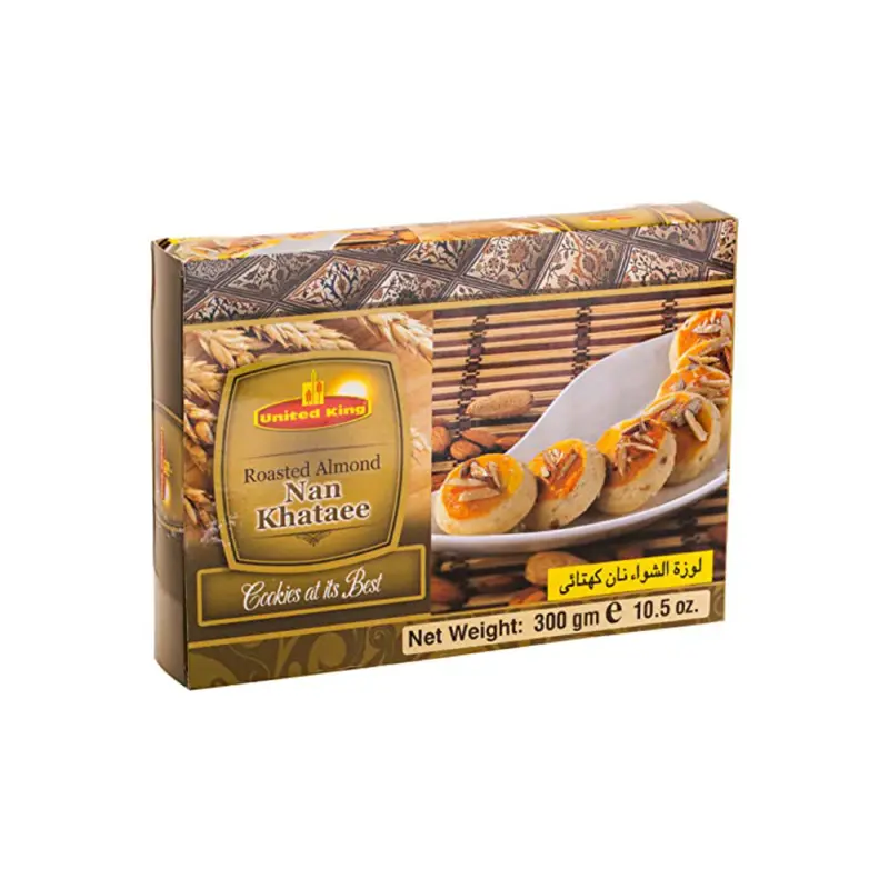 UNITED KING ROASTED ALMONDS NAN KHATAI
