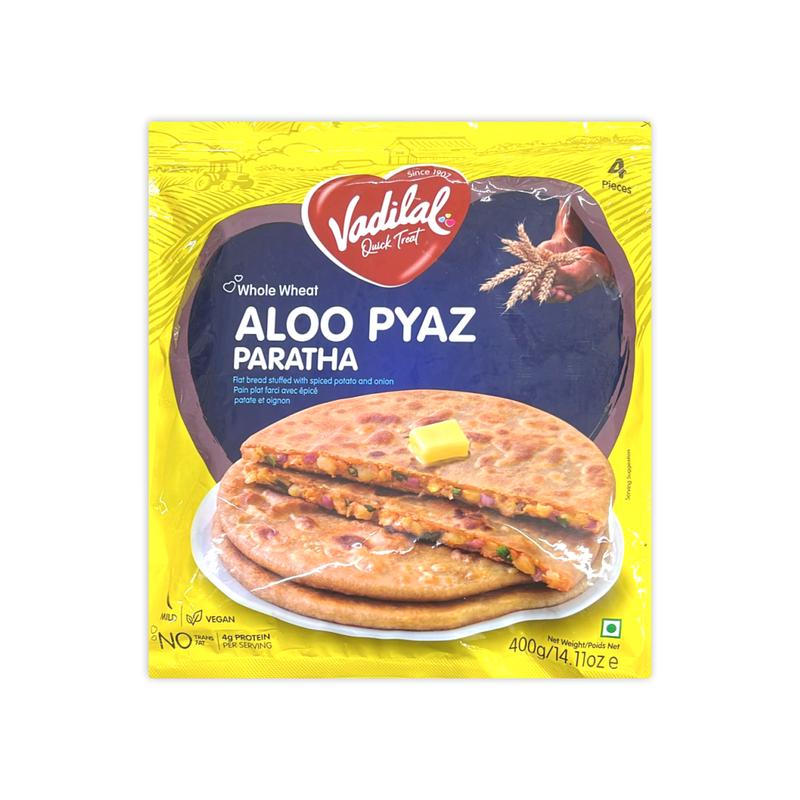 VADILAL WHOLE WHEAT ALOO PYAZ PARATHA (4 PCS)