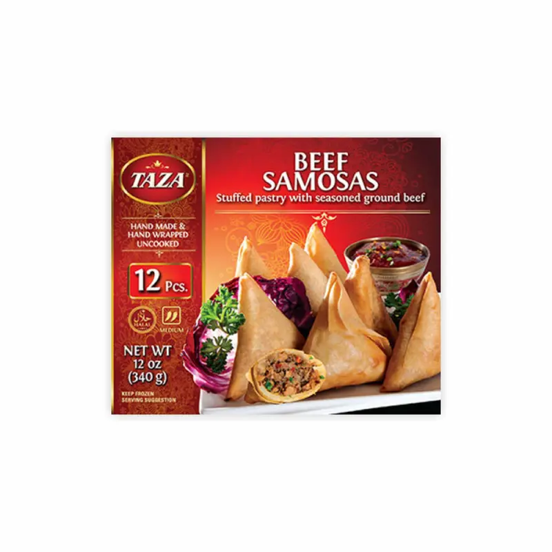 TAZA BEEF SAMOSA 12PCS